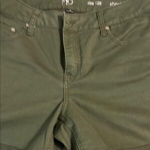 New Directions Green Shorts